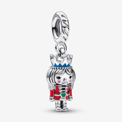 Festive Nutcracker Dangle Charm