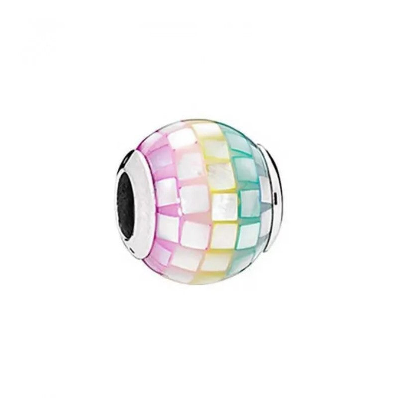 Multi-Colour Mosaic Ball Charm