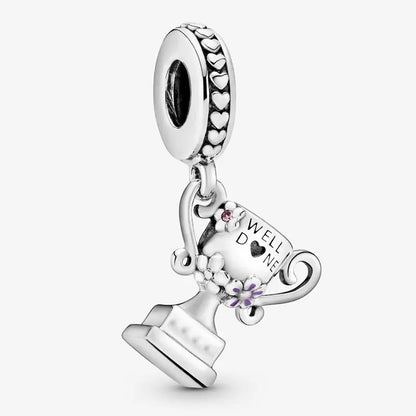 Achievement Trophy Dangle Dangle Charm