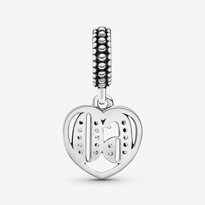 60th Celebration Double Dangle Charm