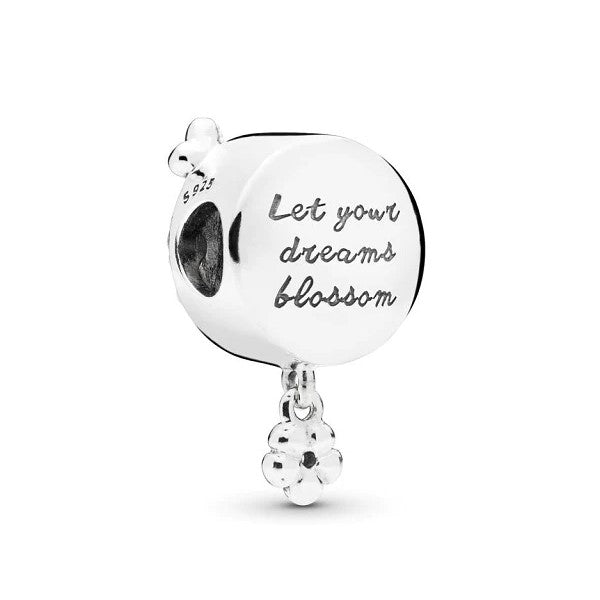 Let Your Dreams Blossom Charm with Dangle