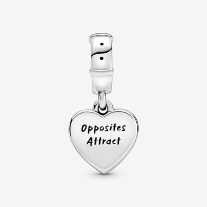 Lady and the Tramp Heart Double Dangle Charm