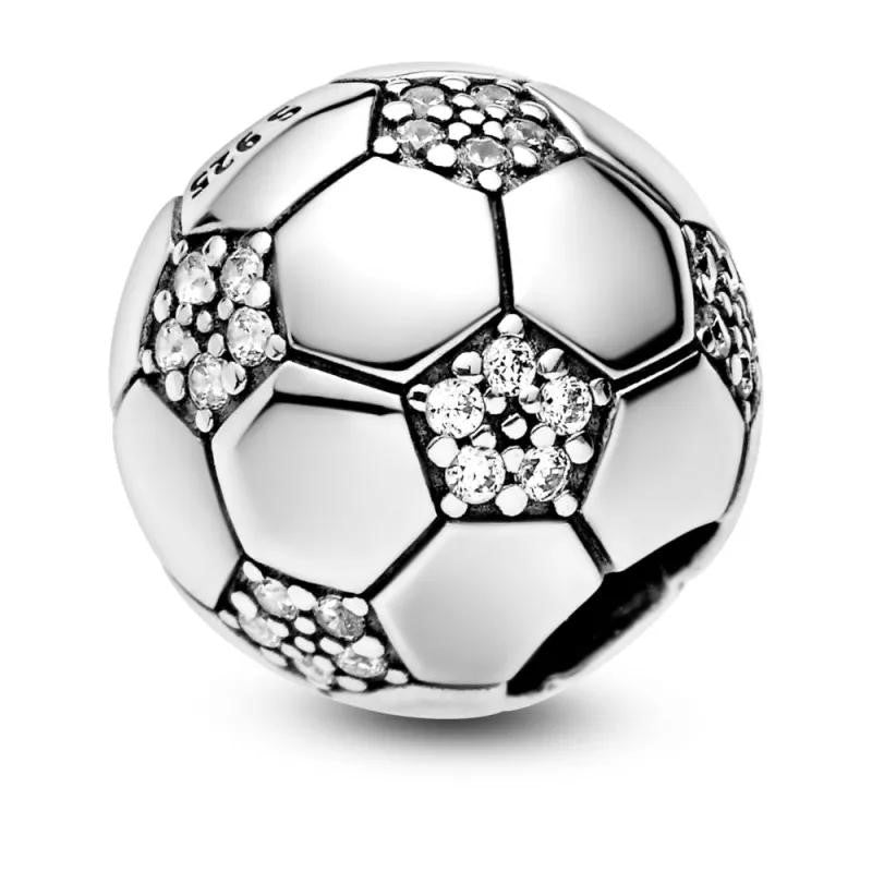 Sparkling Soccer Ball Charm