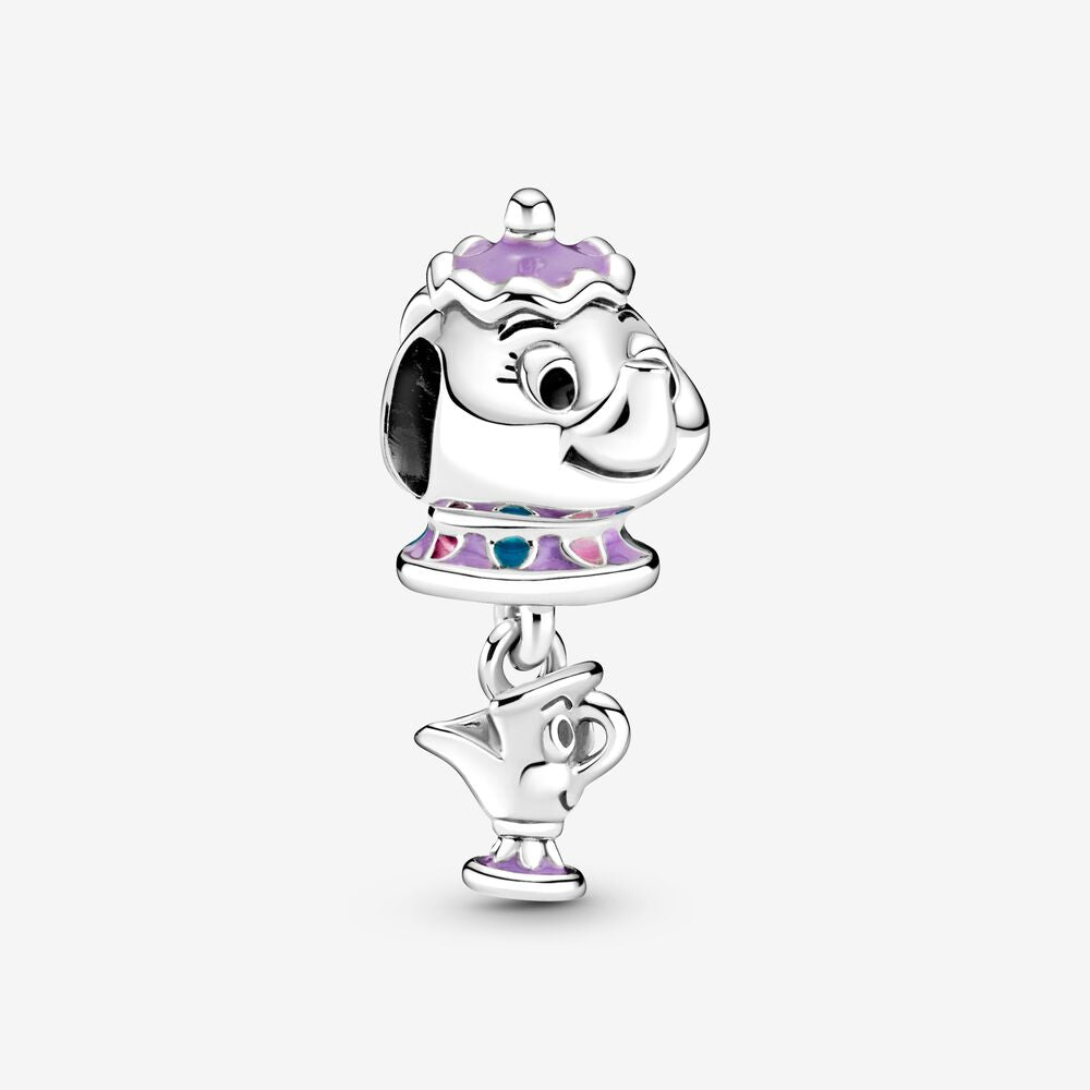 Beauty And The Beast Mrs. Potts & Chip Dangle Charm