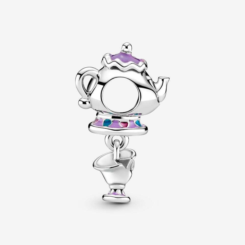 Beauty And The Beast Mrs. Potts & Chip Dangle Charm