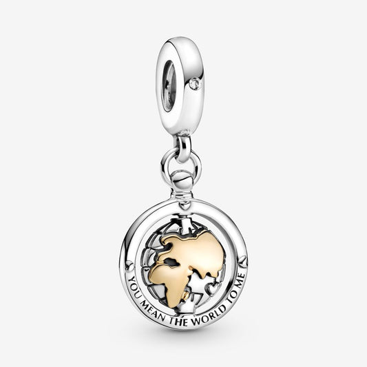 Spinning World Dangle Charm