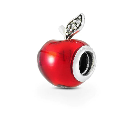 Snow White Red Apple Bead Charm