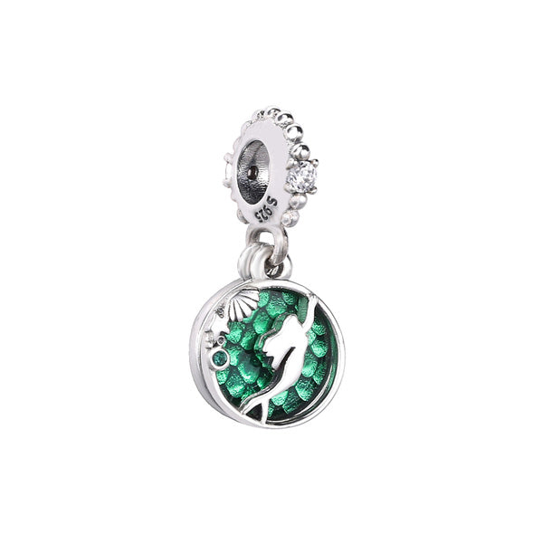 The Little Mermaid Ariel Disc Dangle Charm