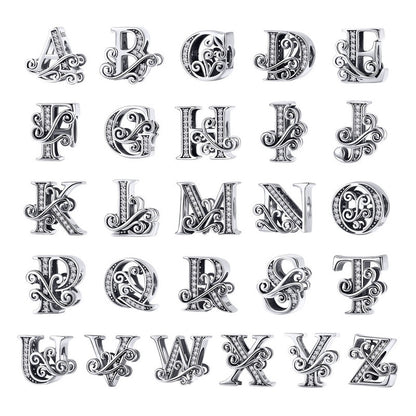 Alphabet Bead Charm