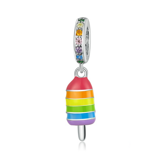 Rainbow Ice Cream Dangle Charm