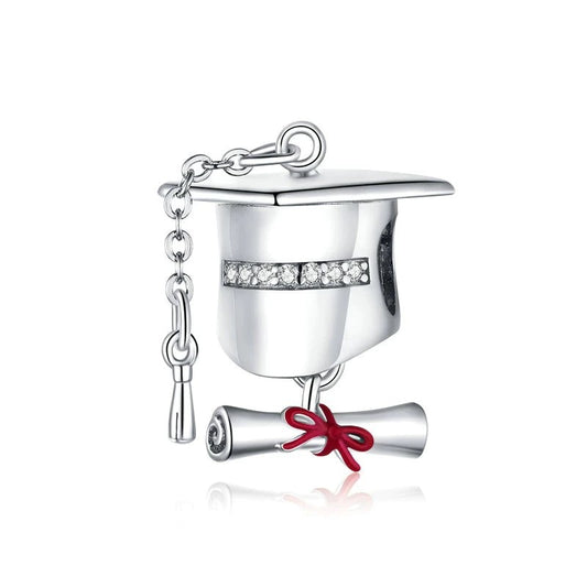 Square College Cap Charm