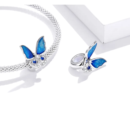 Colourful Butterfly Stopper Charm