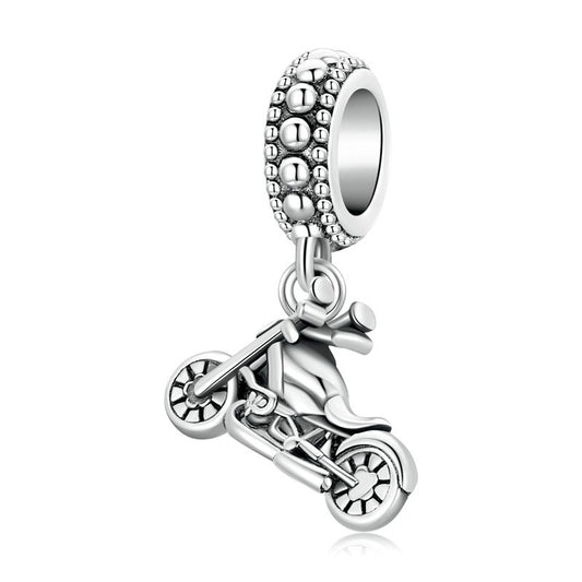 Cool Motorcycle Dangle Charm