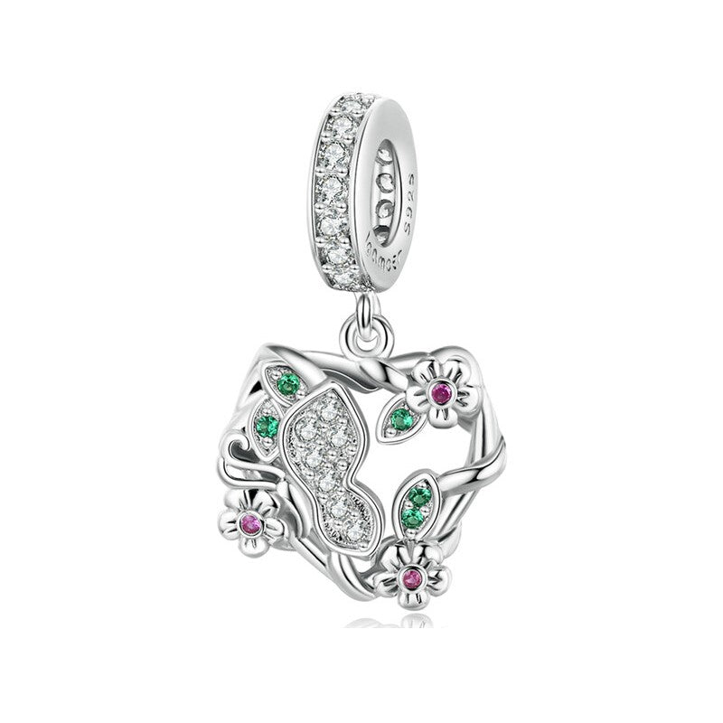 Love Spring Garden Dangle Charm