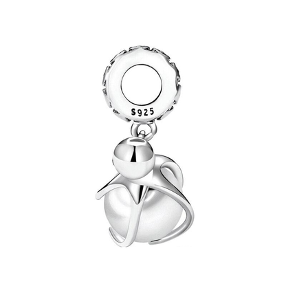 Octopus Shell Dangle Charm