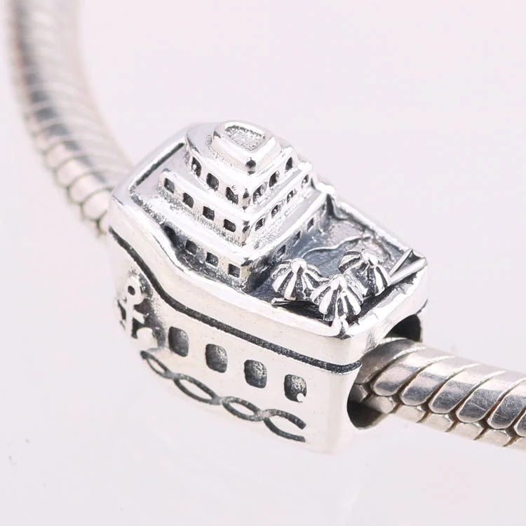 Cruise Ship Bead Charm