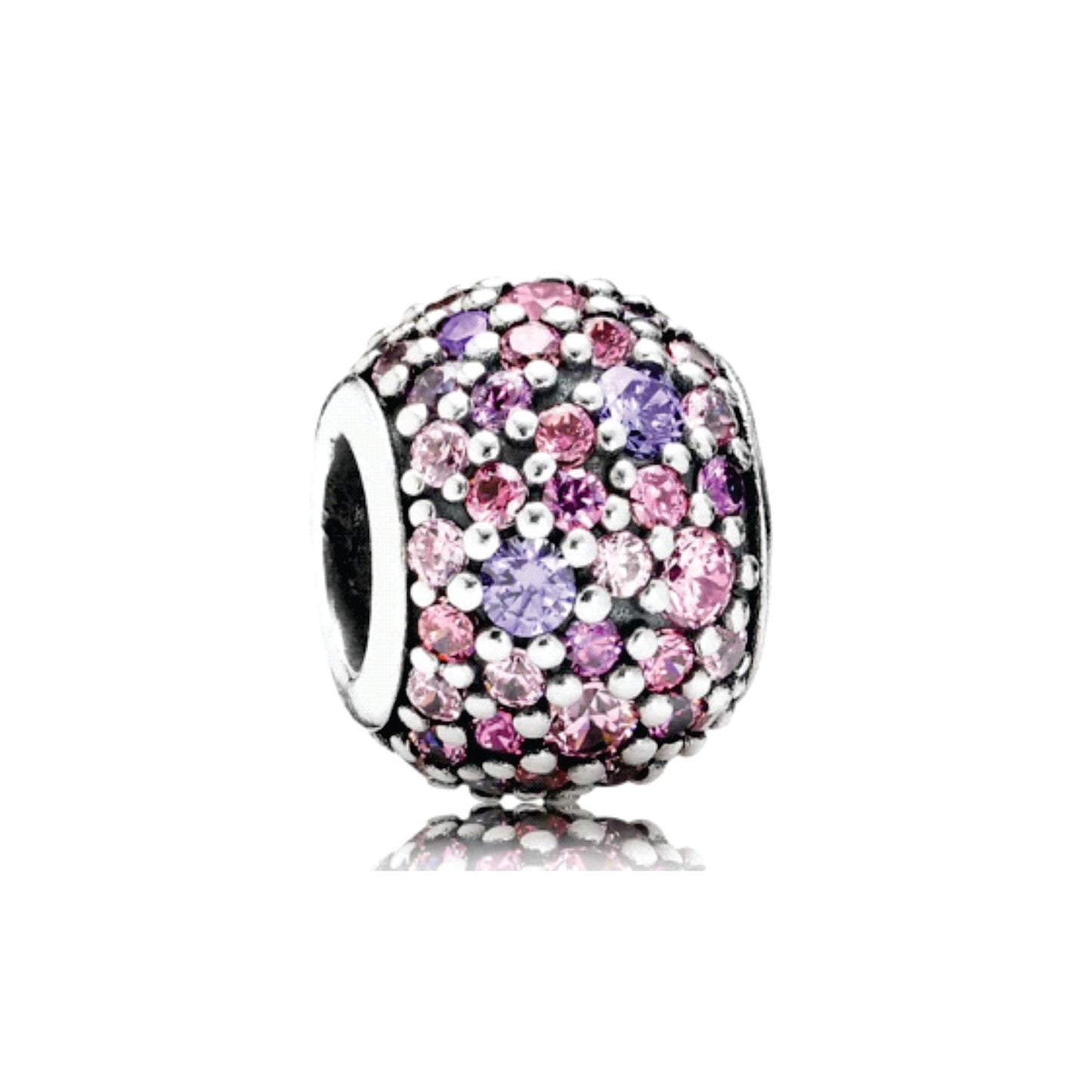 Pink & Purple Sparkles Ball Charm