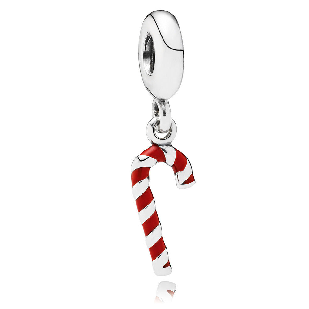 Candy Cane Dangle Charm