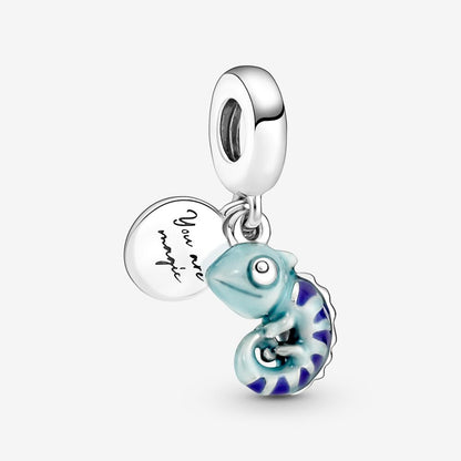Colour-Changing Chameleon Double Dangle Charm