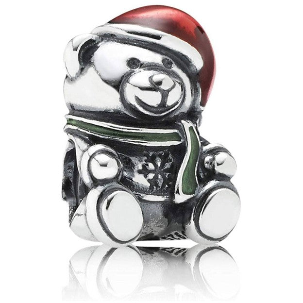 Christmas Teddy Bear Charm