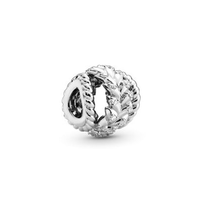 Sparkling Grain Swirls Charm