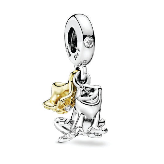 Frog Prince Naveen Dangle Charm