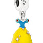 Snow White Dress Dangle Charm