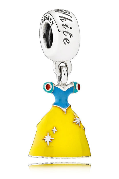Snow White Dress Dangle Charm