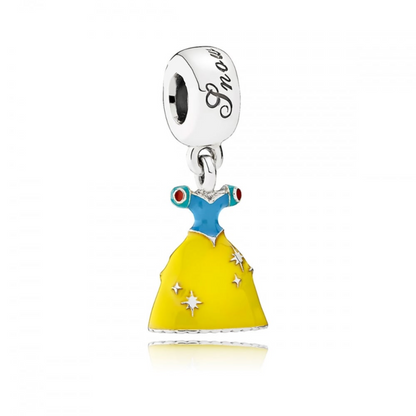 Snow White Dress Dangle Charm