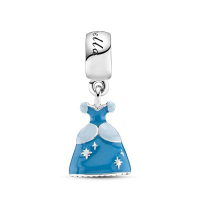 Cinderella's Azure Blue Dress Dangle