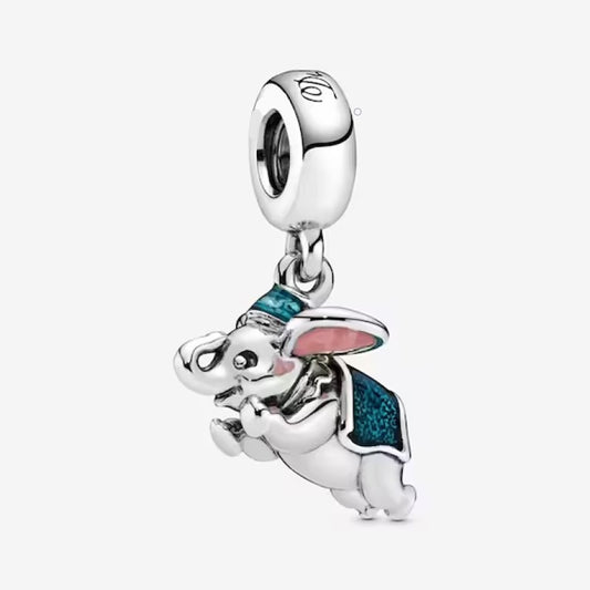 Flying Dumbo Dangle Charm