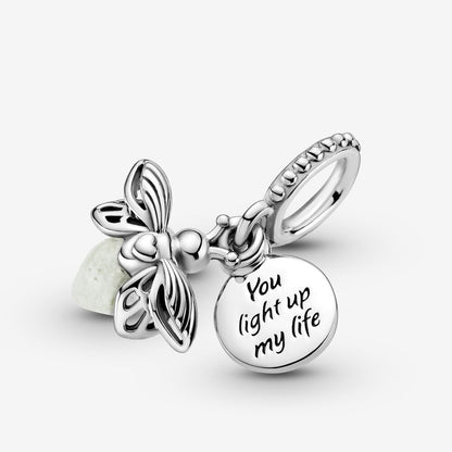 Glow-In-The-Dark Firefly Dangle Charm