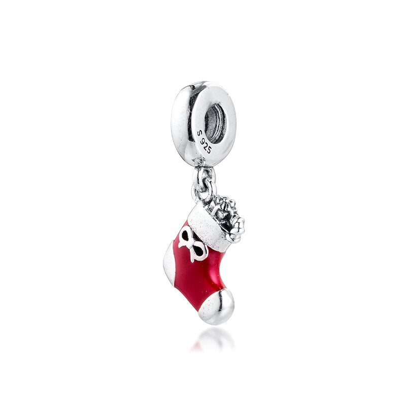 Festive Stocking Dangle Charm