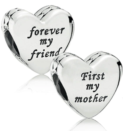 First my Mother, Forever my Friend Bead Charm