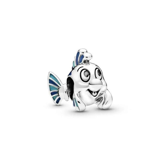 The Little Mermaid Flounder Charm