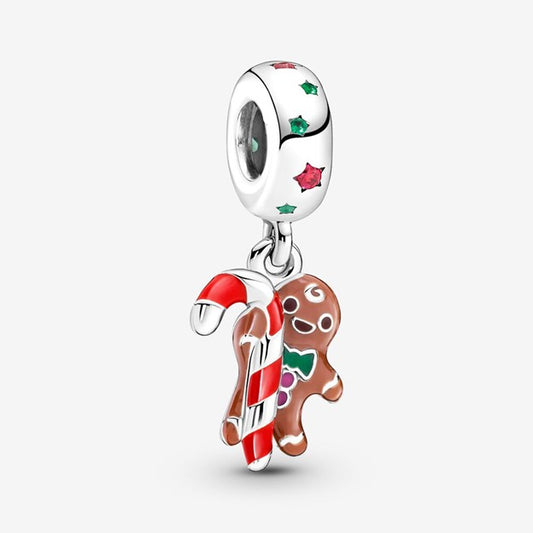 Gingerbread Man Dangle Charm