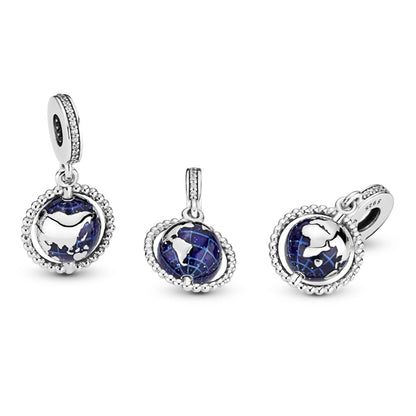 Spinning Globe Dangle Charm