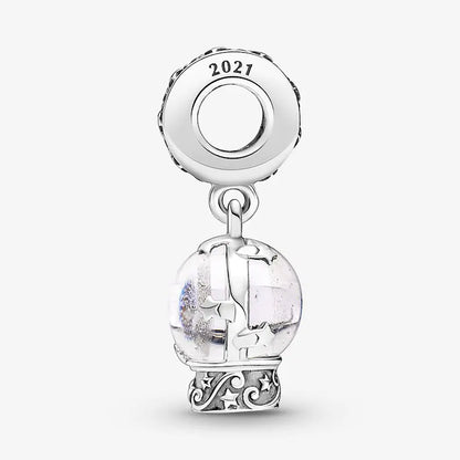 Snow Globe Angel Dangle Charm