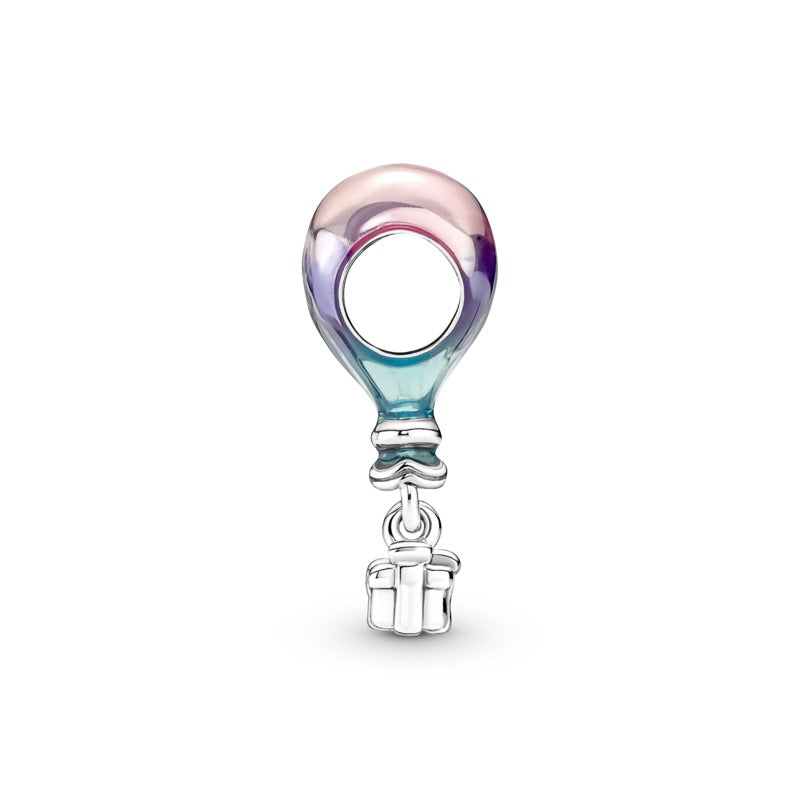 Happy Birthday Hot Air Balloon Charm