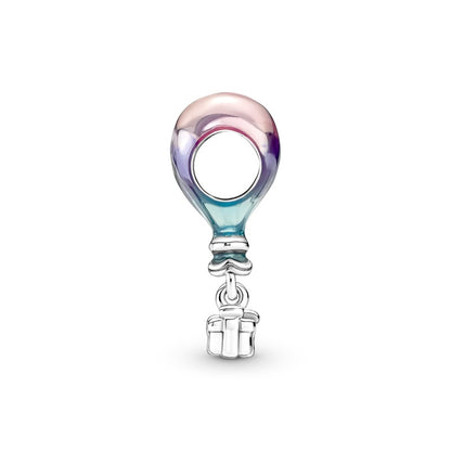 Happy Birthday Hot Air Balloon Charm