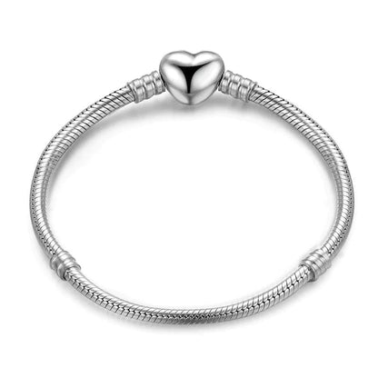 Heart Snake Chain Bracelet