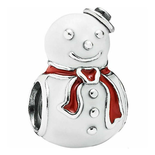 Happy Snowman Charm