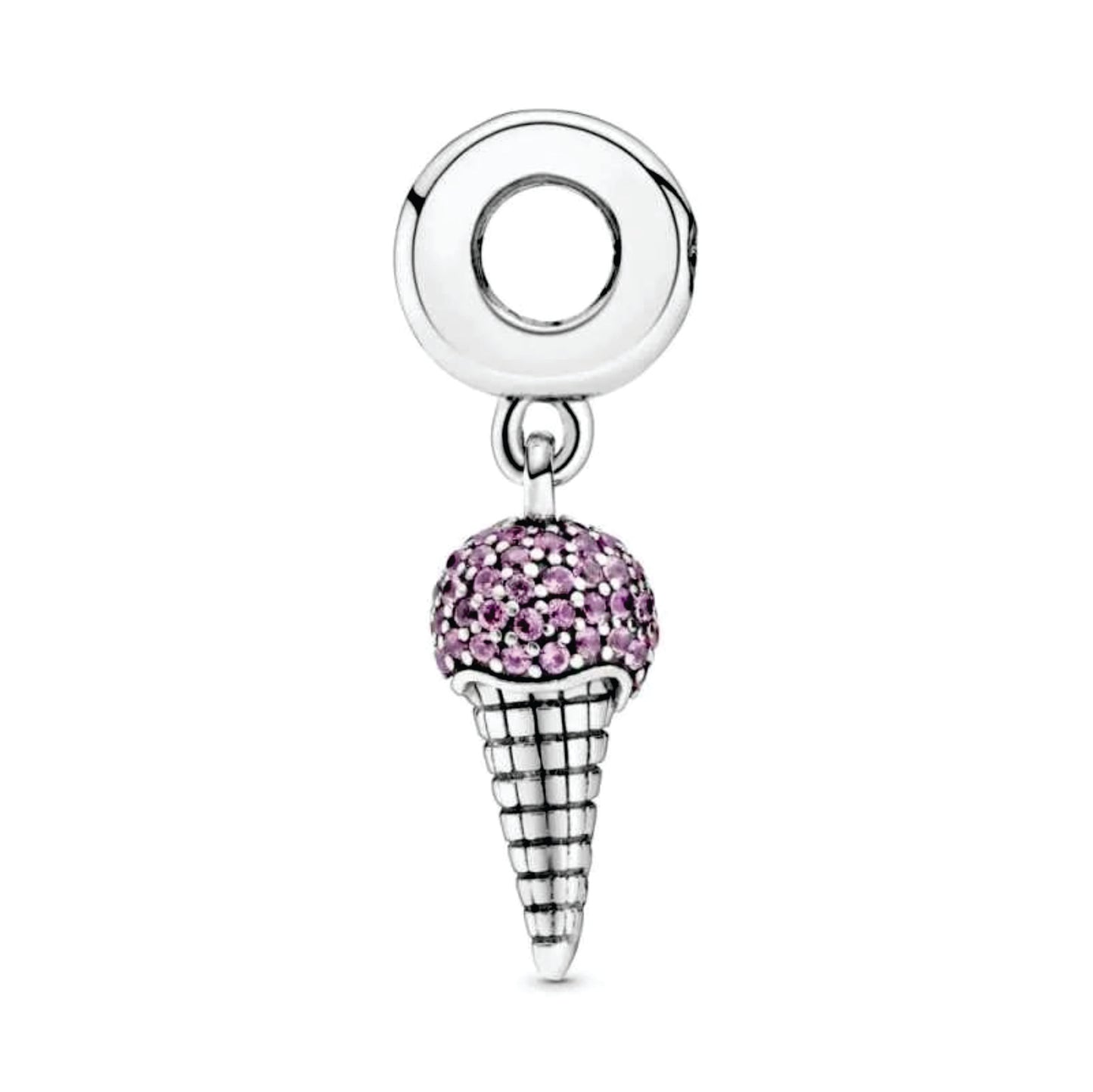 Ice Cream Cone Dangle Charm