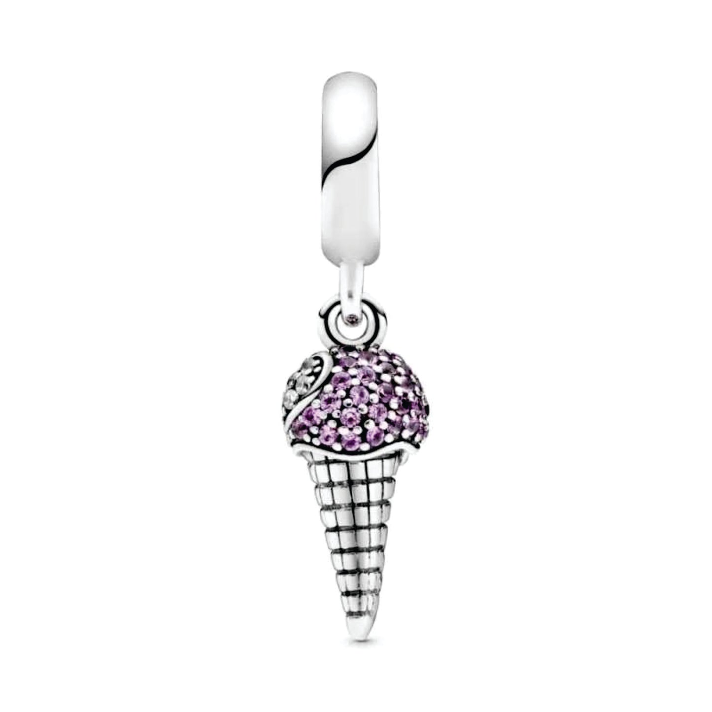 Ice Cream Cone Dangle Charm