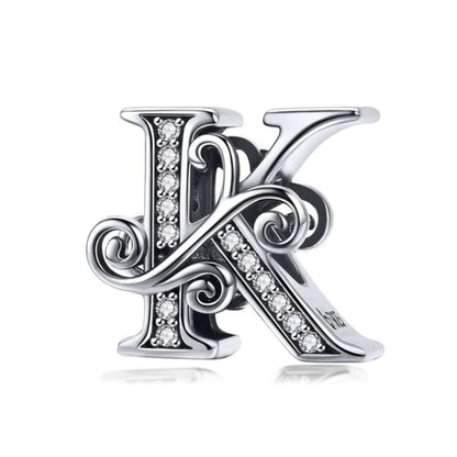 Alphabet Bead Charm