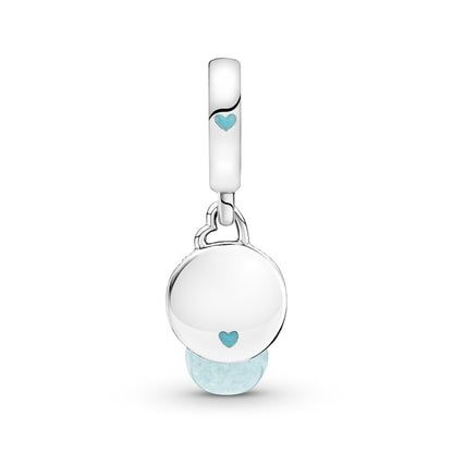 Glow-in-the-dark Lightbulb Double Dangle Charm