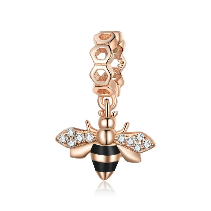 Little Bee Dangling Charm