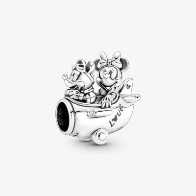 Mickey & Minnie Character Airplane Charm