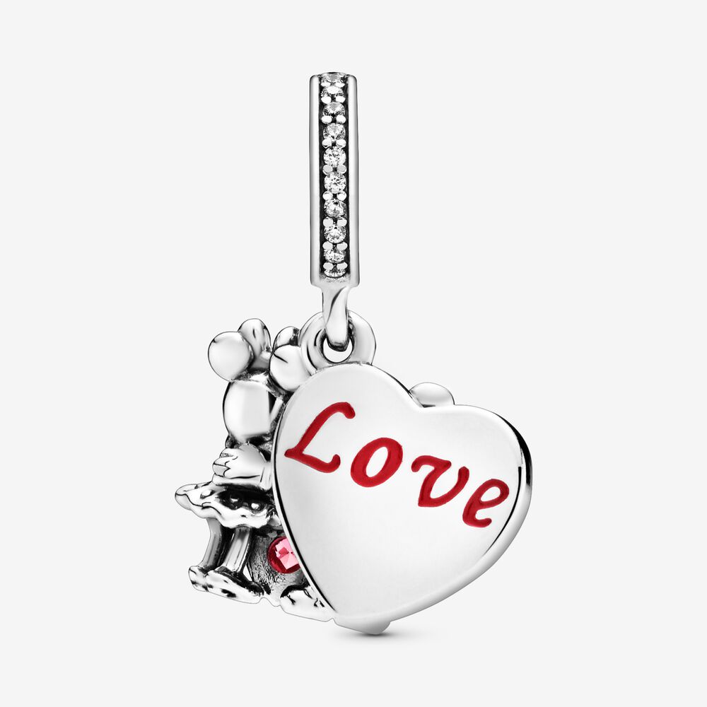 Mickey & Minnie Character Love Dangle Charm