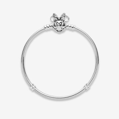 Minnie Clasp Snake Chain Bracelet